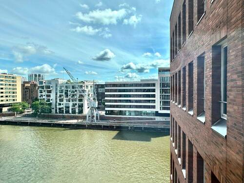 Büroblick - Elbphilharmonie-Blick: Teambüro im Vespuccihaus HafenCity - flexibel, möbliert