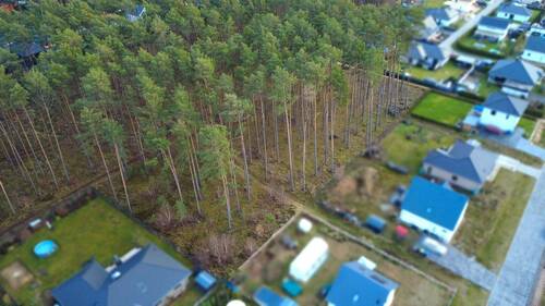 Draufsicht - Grundstück in Borkwalde