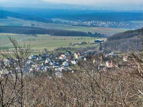 Blick auf Friesen - Grundstück in Hirschaid zum Kaufen
