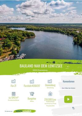 Exposé und Video anfordern.jpg - 0 % Provision + Bauland in Oranienburg + Top Lage