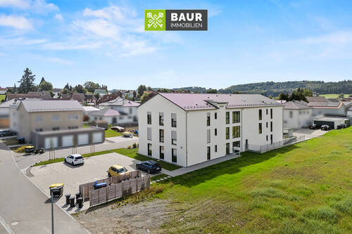 Luftbild - 4 Zimmer Etagenwohnung zum Kaufen in Ebenweiler