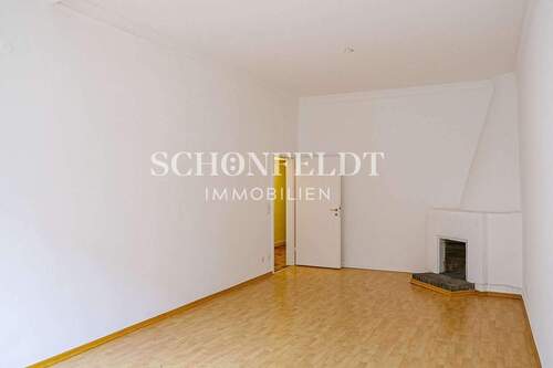 Wohnzimmer - Etagenwohnung mit 67,50 m² in Hamburg zur Miete