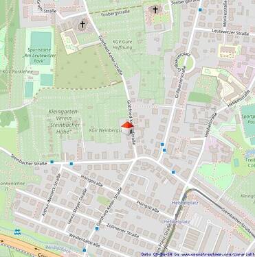 Lageplan - 3 Zimmer Etagenwohnung zum Kaufen in Dresden