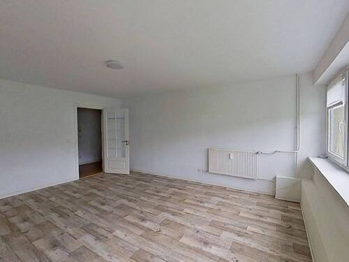 Ansicht II: Wohnzimmer - 3 Zimmer Etagenwohnung zur Miete in krakow am See