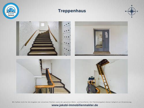 Treppenhaus - Etagenwohnung zum Kaufen in Düren