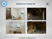 Badezimmer und Gäste WC - Etagenwohnung in Düren