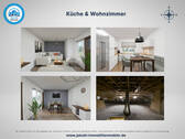 Wohnzimmer & Küche - 