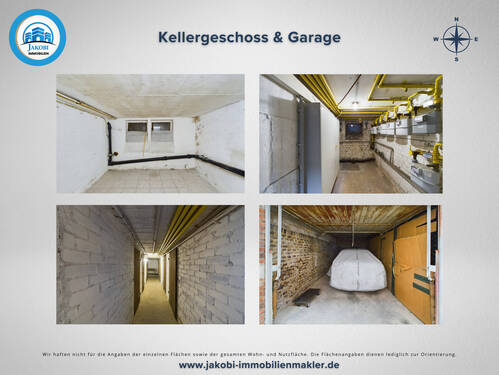 Kellergeschoss & Garage - 