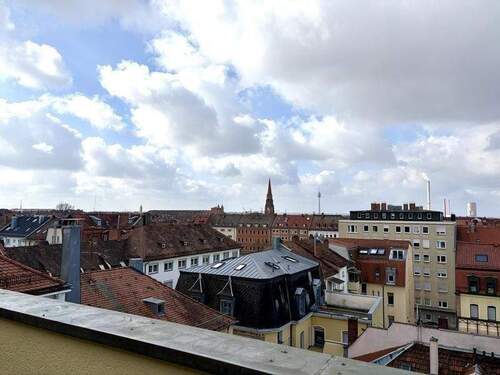 Balkon Fernsehturm.JPG - Etagenwohnung mit 104,50 m&sup2; in Nürnberg zum Kaufen