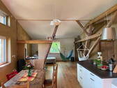 W1 Essbereich, Kaminecke - 