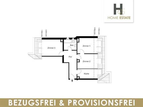 Grundriss - Sofort einziehen und wohlfühlen & Provisionsfrei