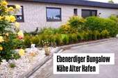 Hausansicht - Traumhafter Bungalow im Nordseeheilbad Friedrichskoog Ihre Oase der Erholung