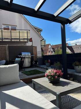 Blick von der Dachterrasse - 