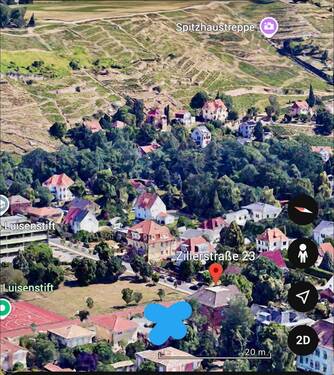 Luftbild - Grundstück zum Kaufen in Radebeul