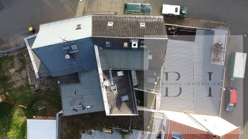 Ansicht von oben - Einfamilienhaus mit 154,00 m² in Crimmitschau zum Kaufen