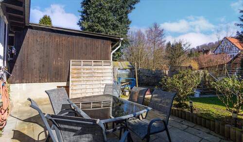 Terrasse im Gartenbereich - 