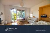 Studio - ?? Wohnglück am Fasanenplatz - helle 1 Zimmer Balkonwohnung mit Blick ins Grüne und Aufzug