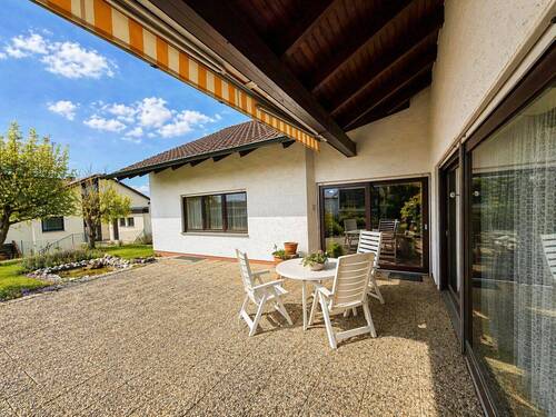 sonnige Terrasse - 
