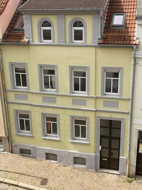 Ansicht - Kleines Stadthaus als Einfamilienhaus in zentraler, grüner Lage