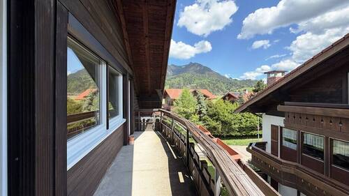 Balkon im Dachgeschoss - 