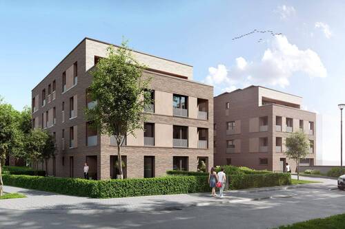 Außenansicht - 3 Zimmer Terrassenwohnung in Bad Nauheim