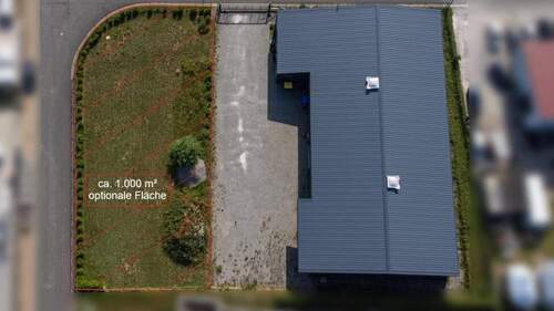 Vogelperspektive - Halle zur Miete in Giebelstadt