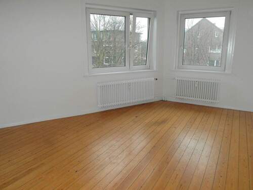 Wohnzimmer - Etagenwohnung mit 58,40 m&sup2; in Hamburg zur Miete