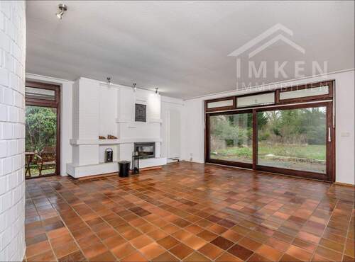 Wohnzimmer IST - 3 Zimmer Bungalow in Embsen