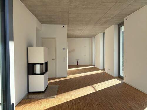 Blick vom Wohnzimmer in die Küche - 