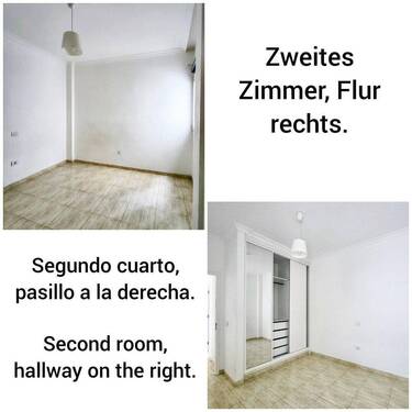 Zweites Zimmer Flur rechts - 