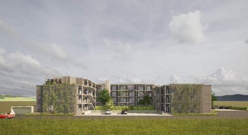 Gebäudekomplex Süd-West (Visualisierung) - 