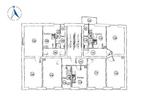 Etagenplan 1. Obergeschoss - 