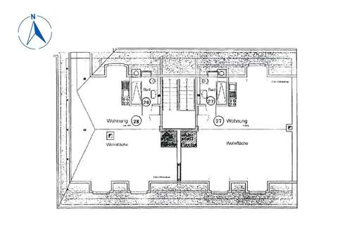 Etagenplan Dachgeschoss - 
