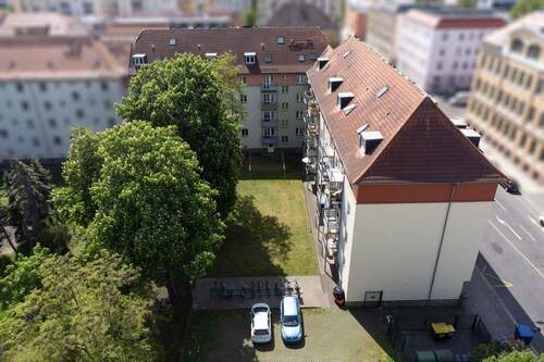 Hofansicht - Mehrfamilienhaus, Wohnhaus mit 678,10 m&sup2; in Leipzig zum Kaufen