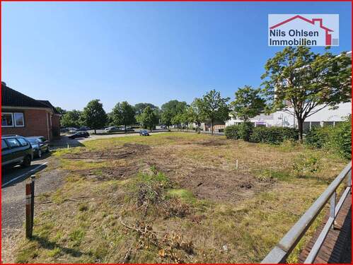 Grundstücksansicht - Zentrales Baugrundstück mit Planung für 15 Wohnungen