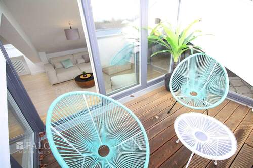 Terrasse - Etagenwohnung mit 100,00 m&sup2; in Berlin zum Kaufen