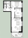 Grundrissskizze WE E.13 - 