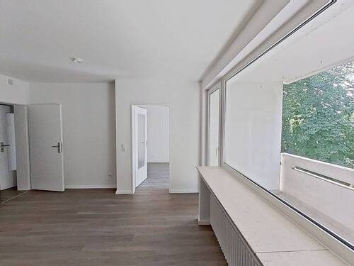Ansicht II: Wohn- und Esszimmer - 3 Zimmer Etagenwohnung zur Miete in Duisburg