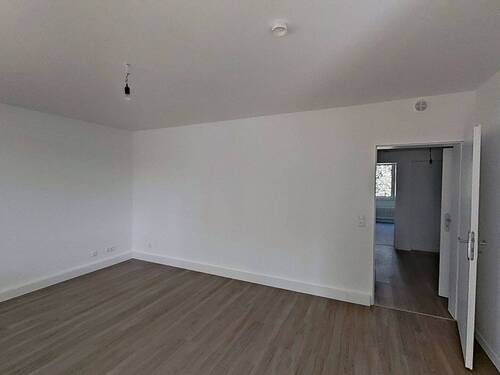 Ansicht III: Wohn- und Esszimmer - 3 Zimmer Etagenwohnung in Duisburg
