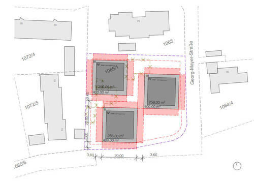 Variante 3 Baukörper - 