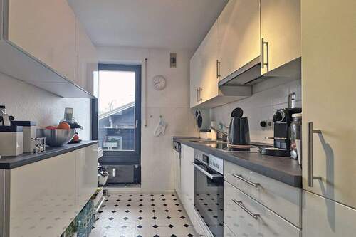 Küche - 2 Zimmer Etagenwohnung in Oberaudorf