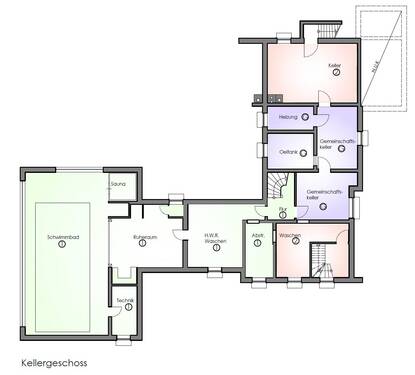 Kellergeschoss - 