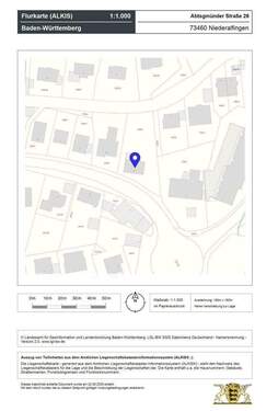 Lageplan auf Karte - 