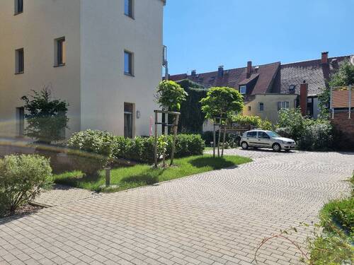 Parkplätze im Innenhof - 