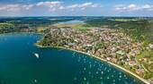 Blick vom See - Doppelhaushälfte mit 182,00 m² in Herrsching zum Kaufen