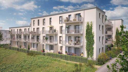 Wohnanlage Ansicht - 3 Zimmer Etagenwohnung zum Kaufen in Nürnberg