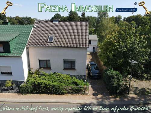 Hausansicht.jpg - 8 Zimmer Einfamilienhaus zum Kaufen in Schwielowsee