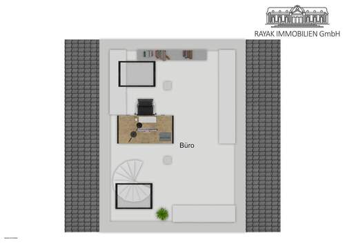 Raumanimation Spitzboden - 