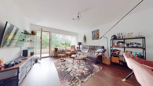 Wohn- und Esszimmer - 3 Zimmer Etagenwohnung in Bremen