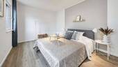 Schlafzimmer Beispiel - Etagenwohnung mit 62,70 m&sup2; in Schwerin zur Miete